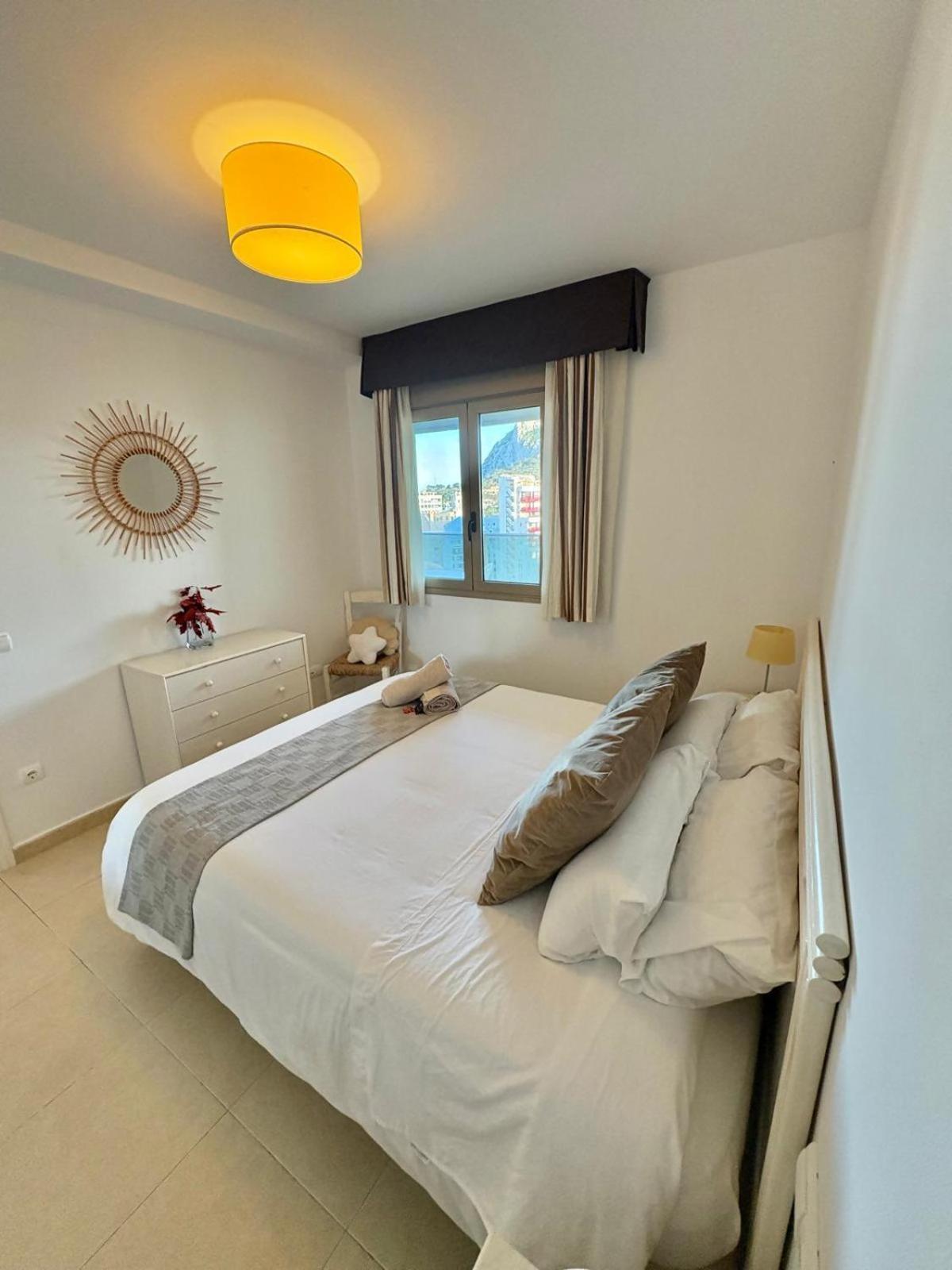Apartment With Sea View Pool & Private Parking Calp Exterior foto