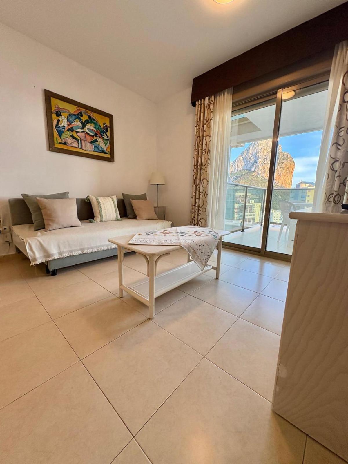 Apartment With Sea View Pool & Private Parking Calp Exterior foto